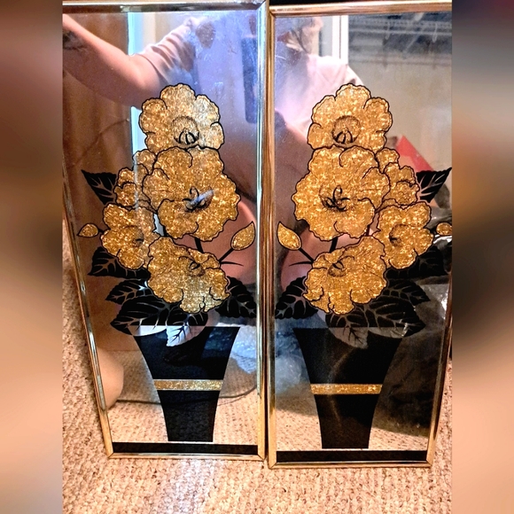 1980's Art Deco Wall Mirrors - Picture 1 of 3